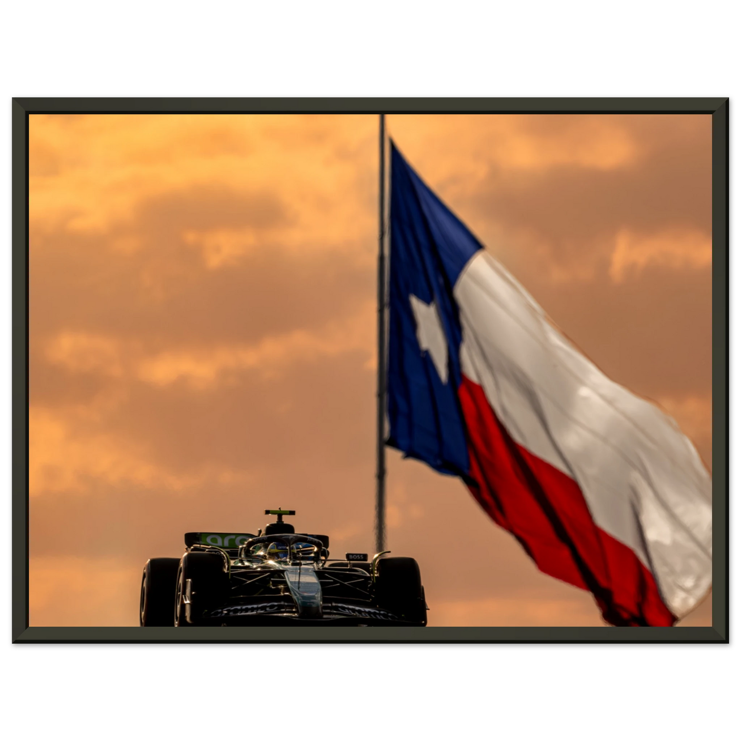 Fernando Alonso | Glossy Poster | Metal Framed - Infineon Posters