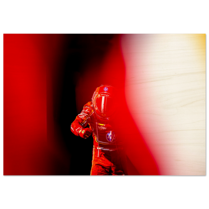 Charles Leclerc | Wood Print - Infineon Posters