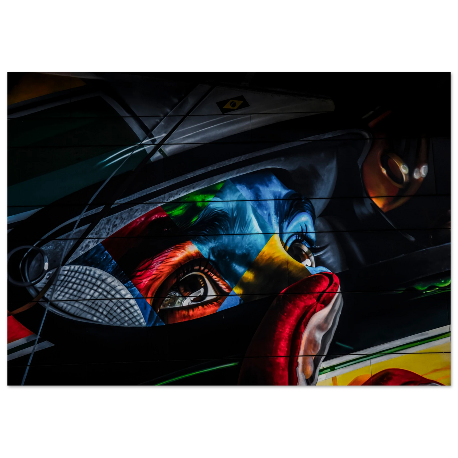 Ayrton Senna Illustration | Glossy Poster - Infineon Posters