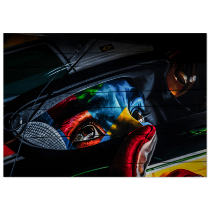 Ayrton Senna Illustration | Glossy Poster - Infineon Posters