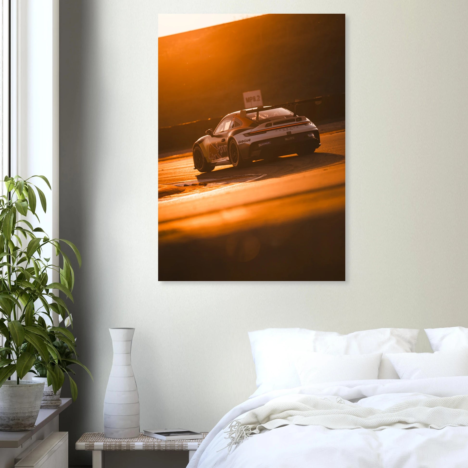 Porsche 992 GT3 Cup Sunset | Glossy Poster - Infineon Posters