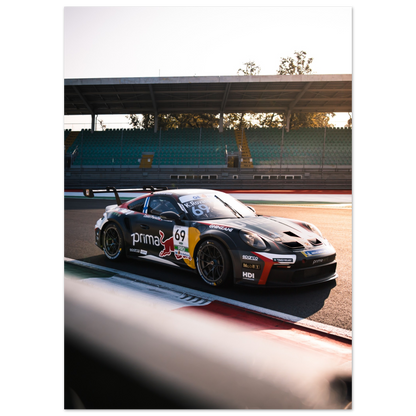 Porsche 992 GT3 Cup Kalle Rovanperä | Glossy Poster - Infineon Posters