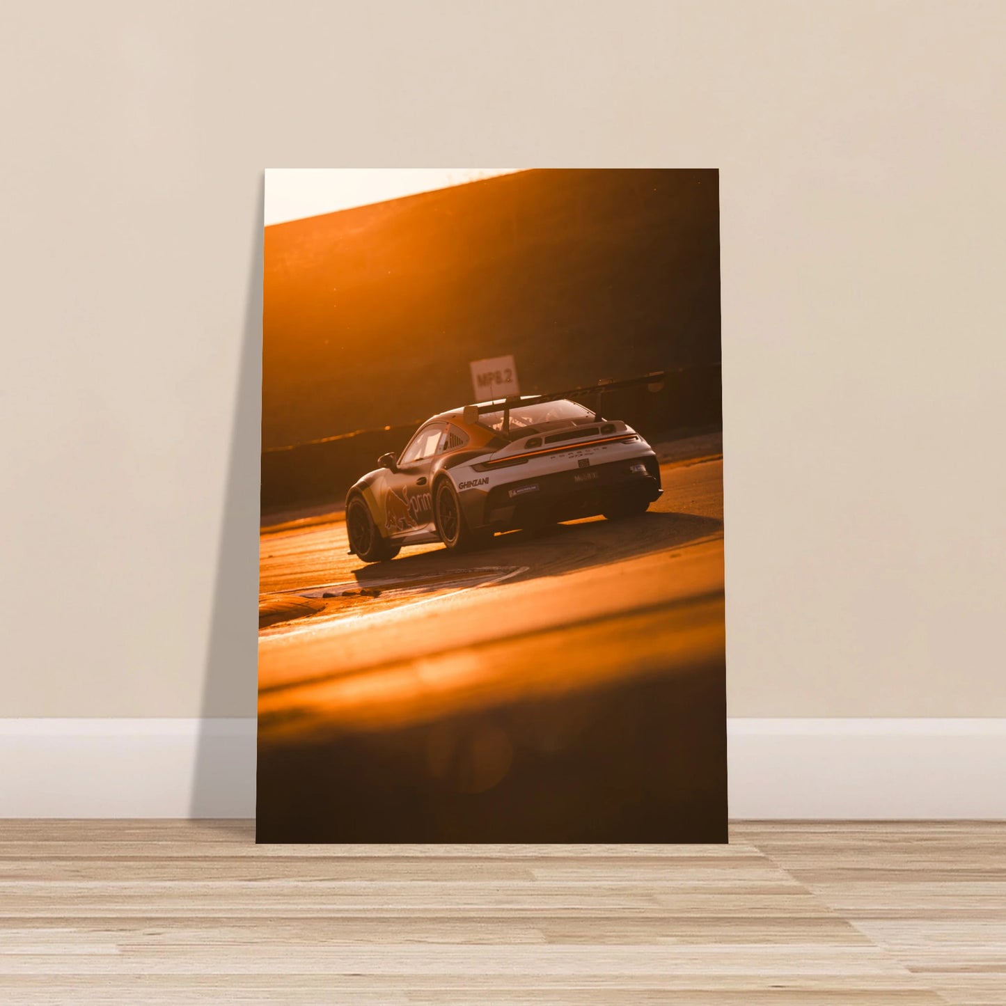 Porsche 992 GT3 Cup Sunset | Glossy Poster - Infineon Posters