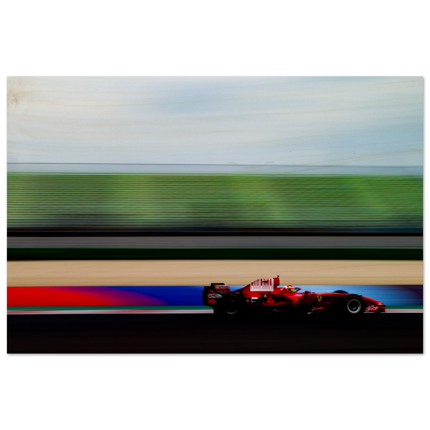 Ferrari 2008 | Wood Print - Infineon Posters