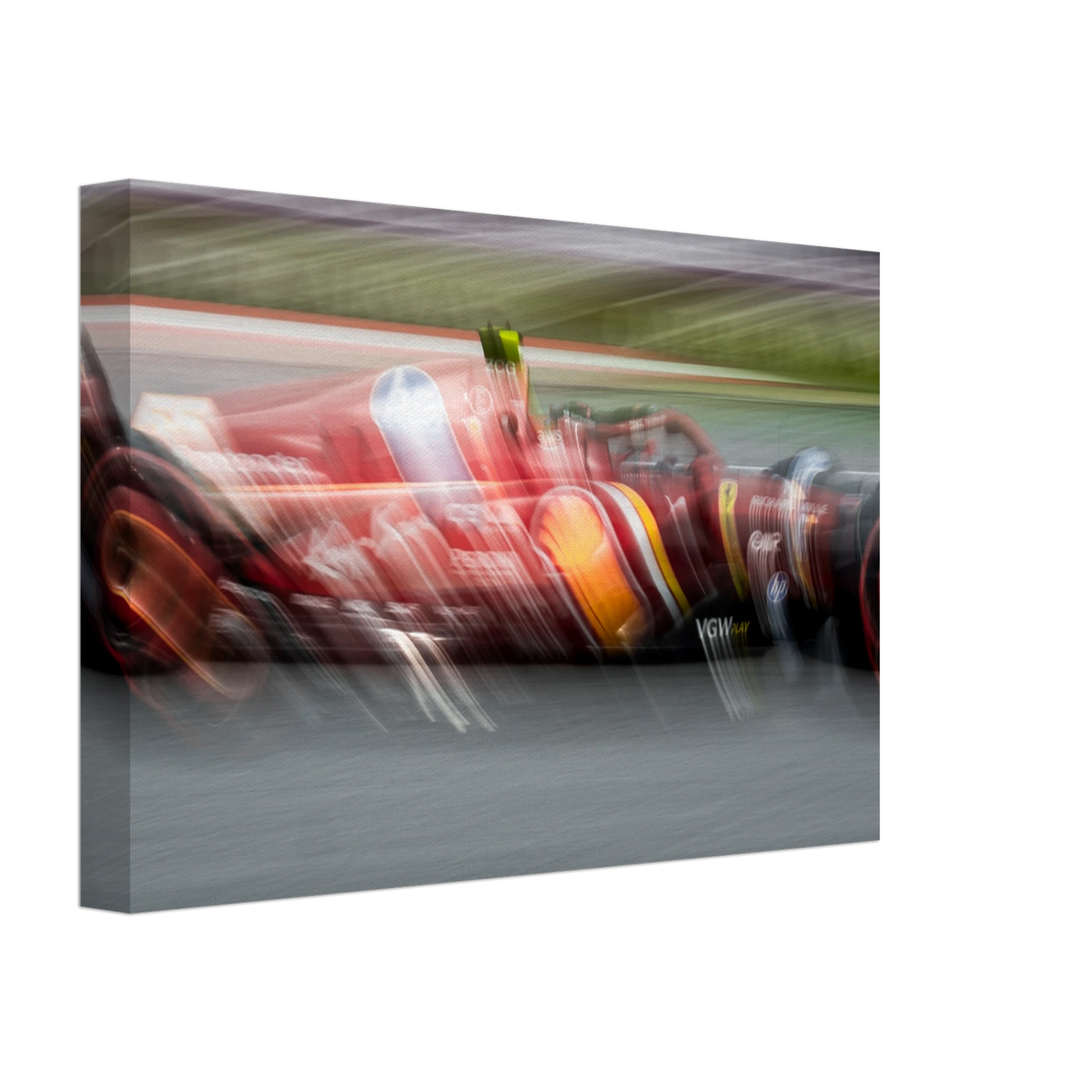 Carlos Sainz Ferrari | Canva - Infineon Posters