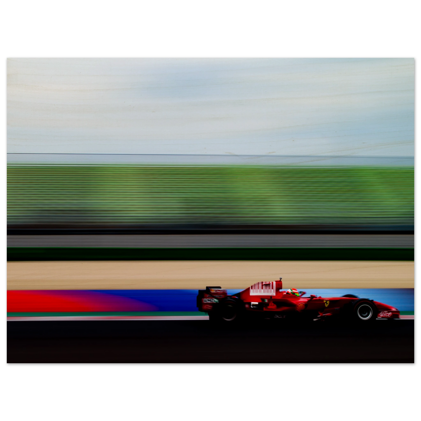 Ferrari 2008 | Wood Print - Infineon Posters