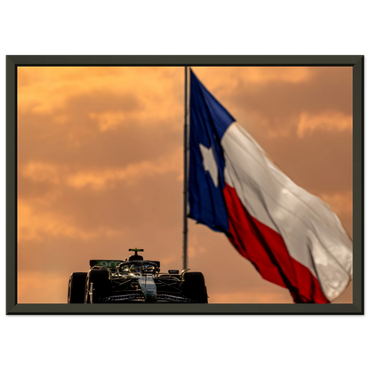 Fernando Alonso | Glossy Poster | Metal Framed - Infineon Posters