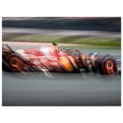 Carlos Sainz Ferrari | Glossy Poster - Infineon Posters