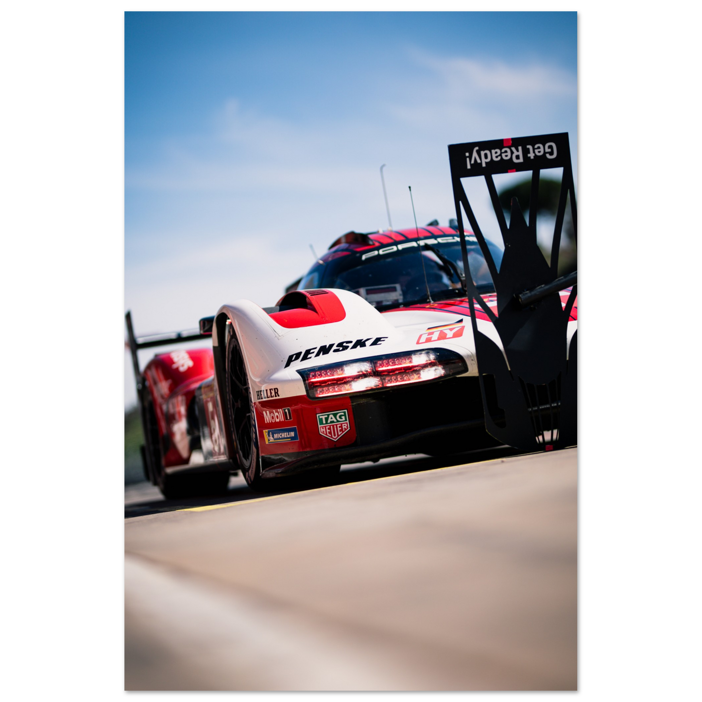 Porsche Penske LMDh/GTP | Glossy Poster - Infineon Posters