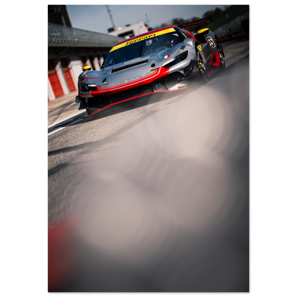 Ferrari 296 GT3/GTD | Glossy Poster - Infineon Posters