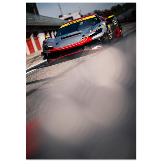 Ferrari 296 GT3/GTD | Glossy Poster - Infineon Posters