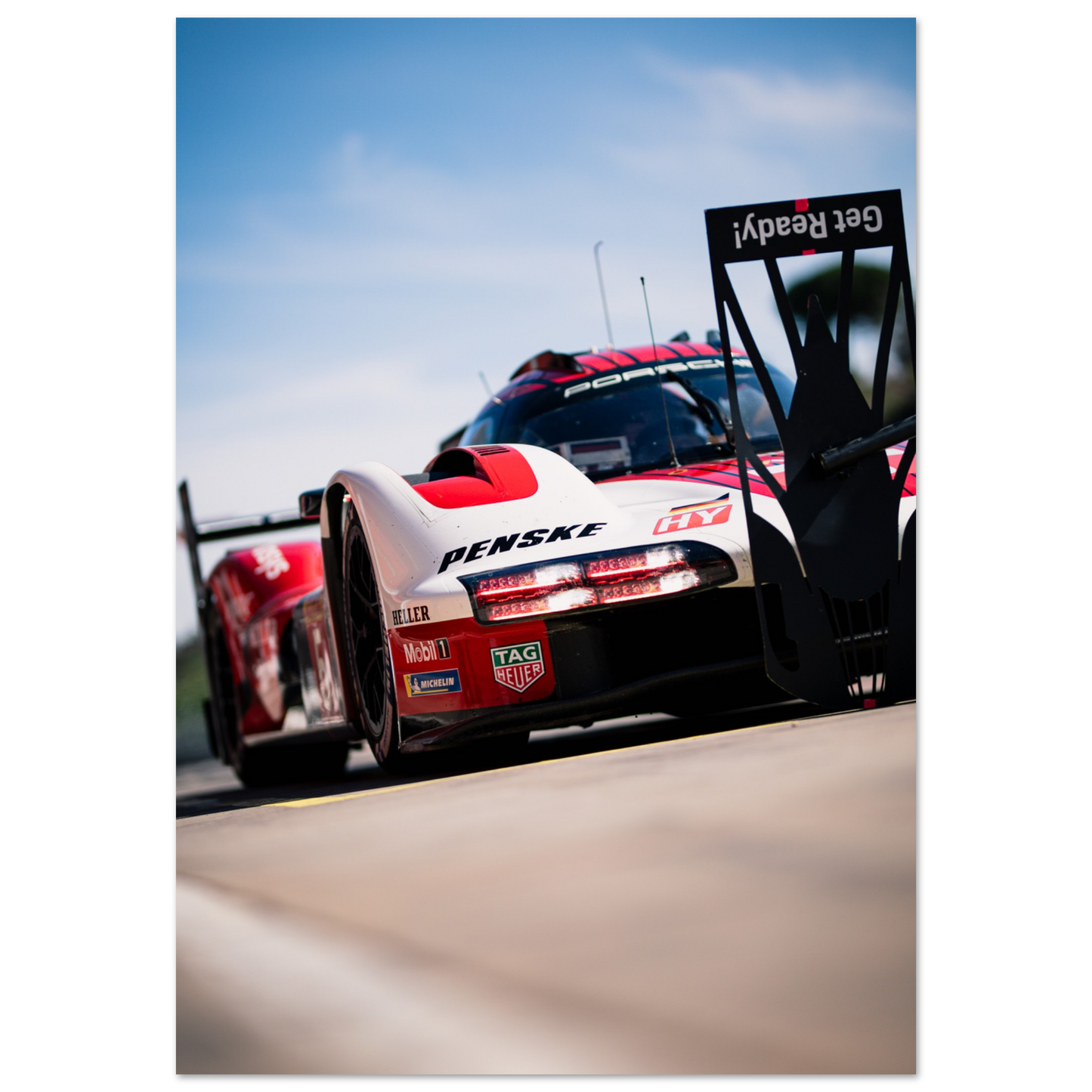 Porsche Penske LMDh/GTP | Glossy Poster - Infineon Posters