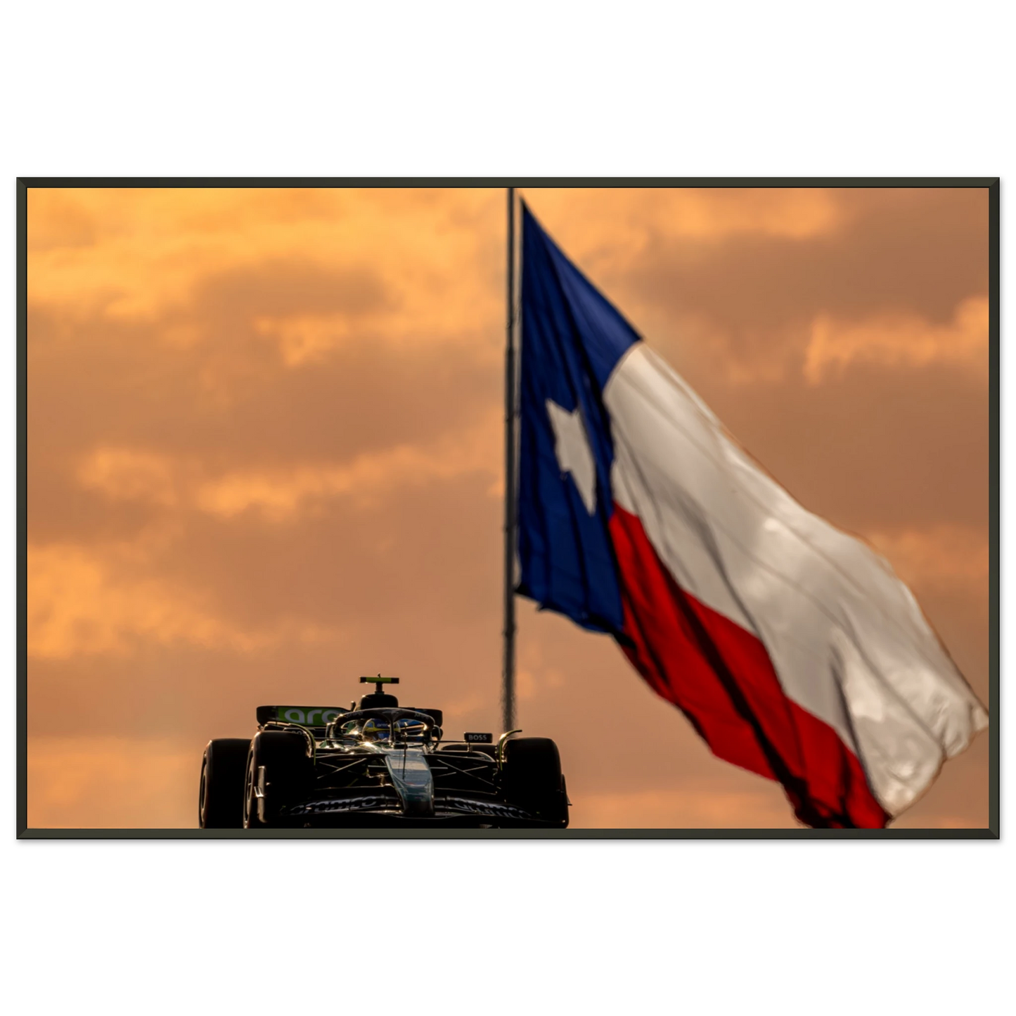 Fernando Alonso | Glossy Poster | Metal Framed - Infineon Posters