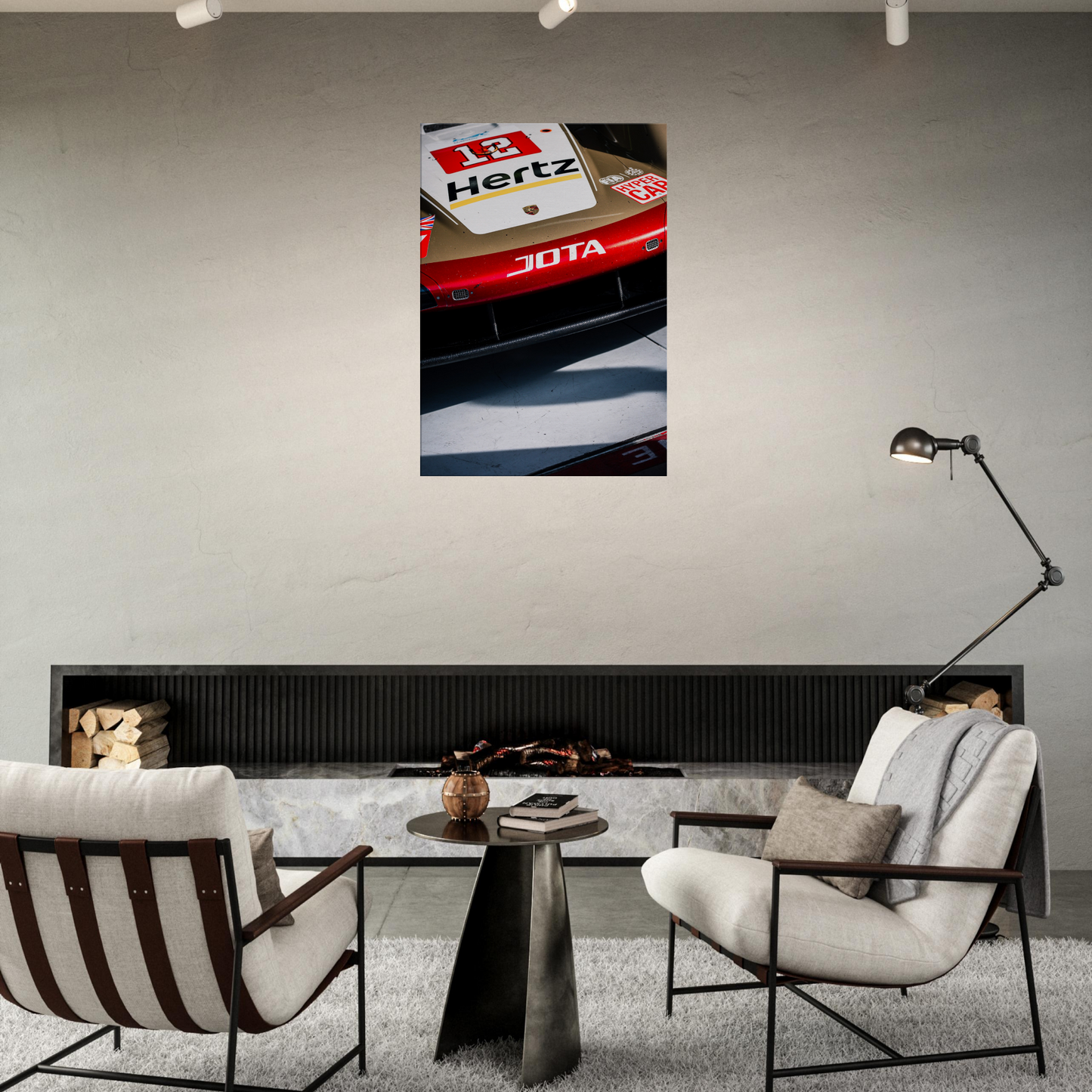 Porsche JOTA LMDh/GTP | Canva - Infineon Posters