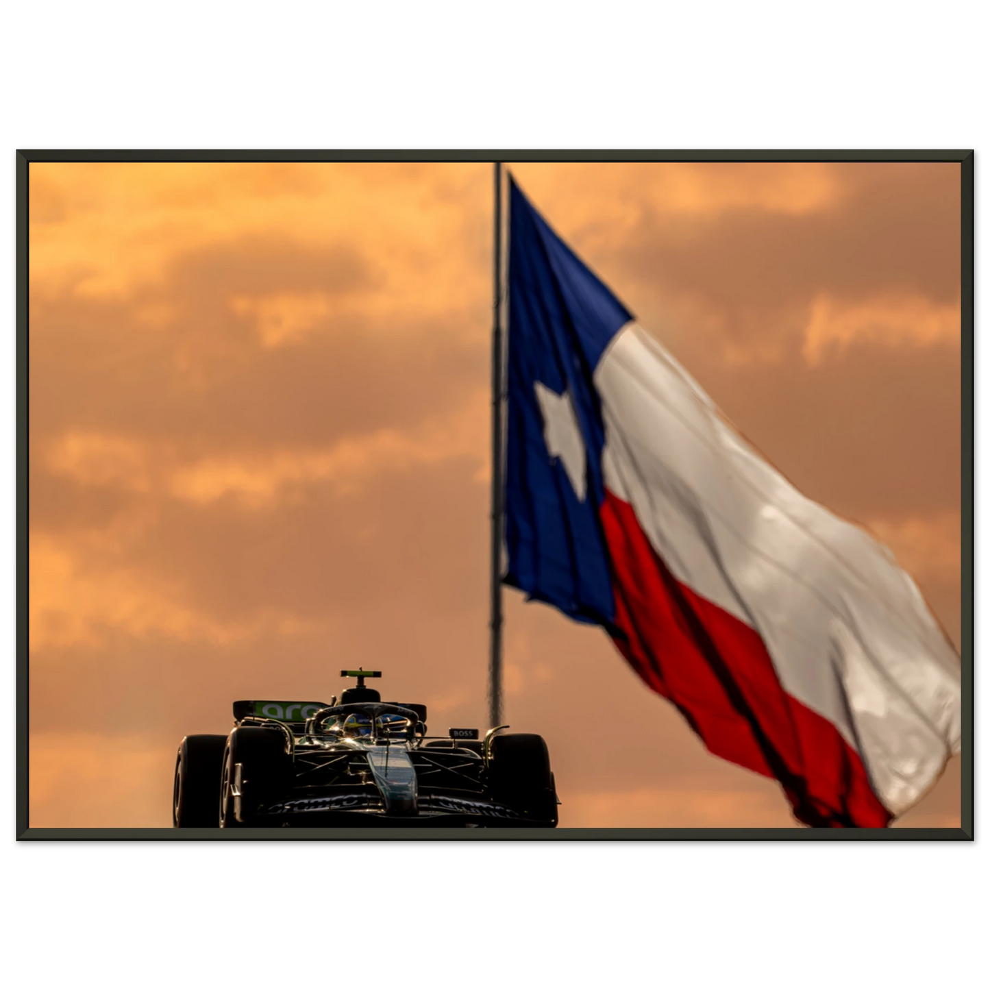 Fernando Alonso | Glossy Poster | Metal Framed - Infineon Posters