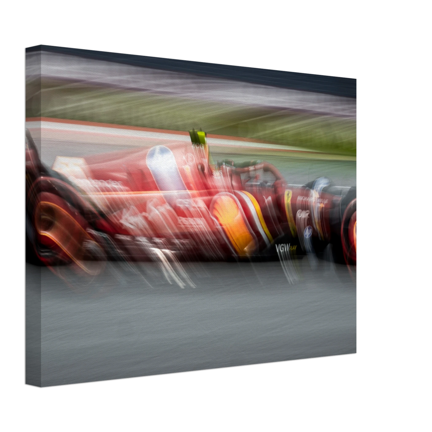 Carlos Sainz Ferrari | Canva - Infineon Posters