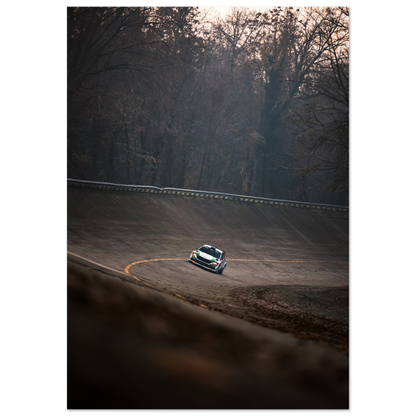 Skoda Fabia rs Rally | Glossy Poster - Infineon Posters