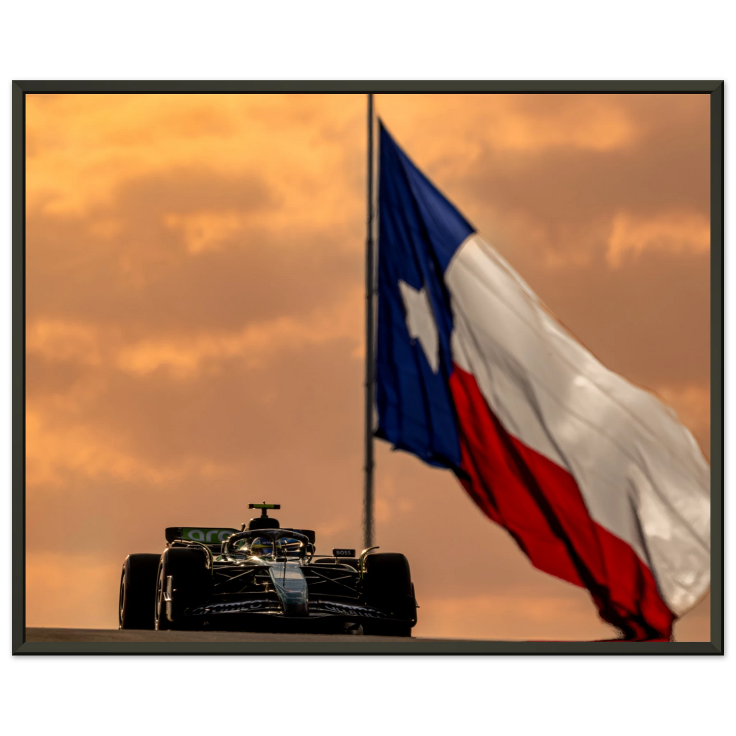 Fernando Alonso | Glossy Poster | Metal Framed - Infineon Posters