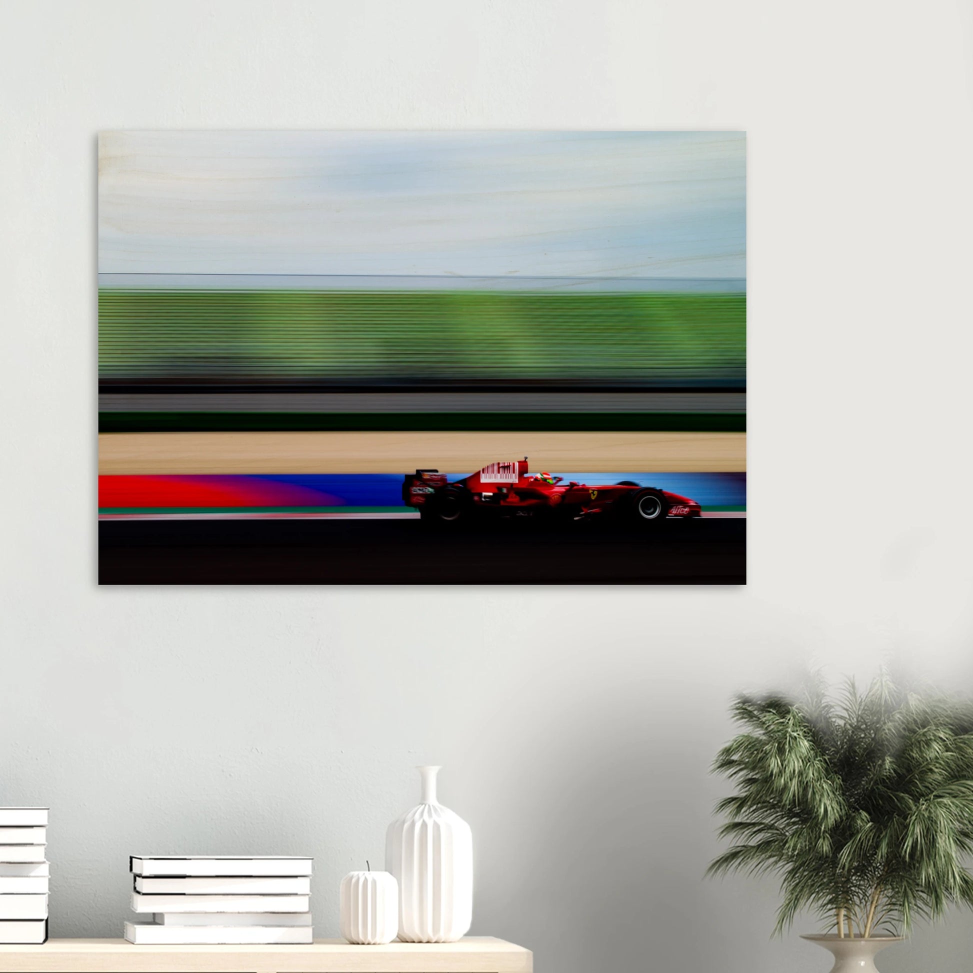 Ferrari 2008 | Wood Print - Infineon Posters