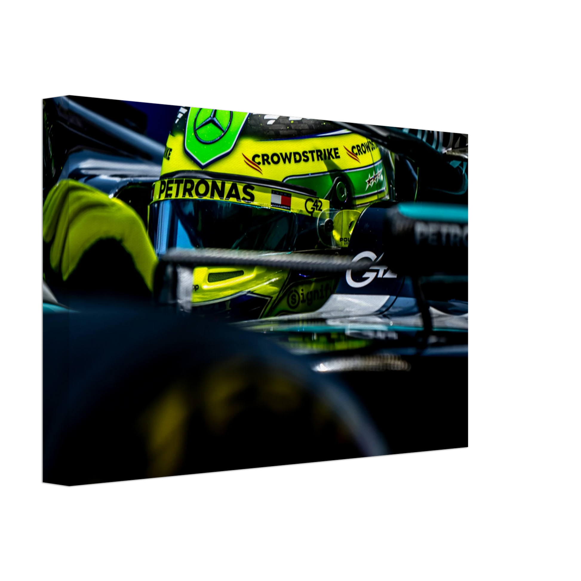 Lewis Hamilton | Canva - Infineon Posters