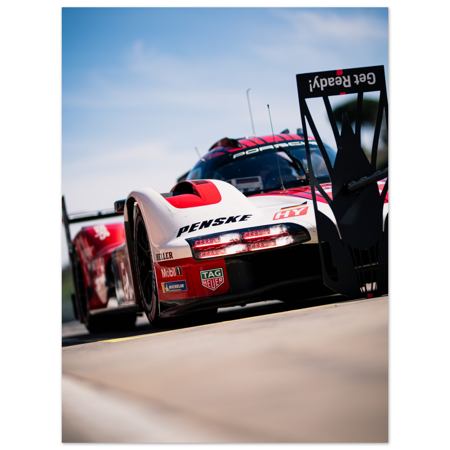 Porsche Penske LMDh/GTP | Glossy Poster - Infineon Posters