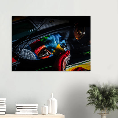 Ayrton Senna Illustration | Glossy Poster - Infineon Posters