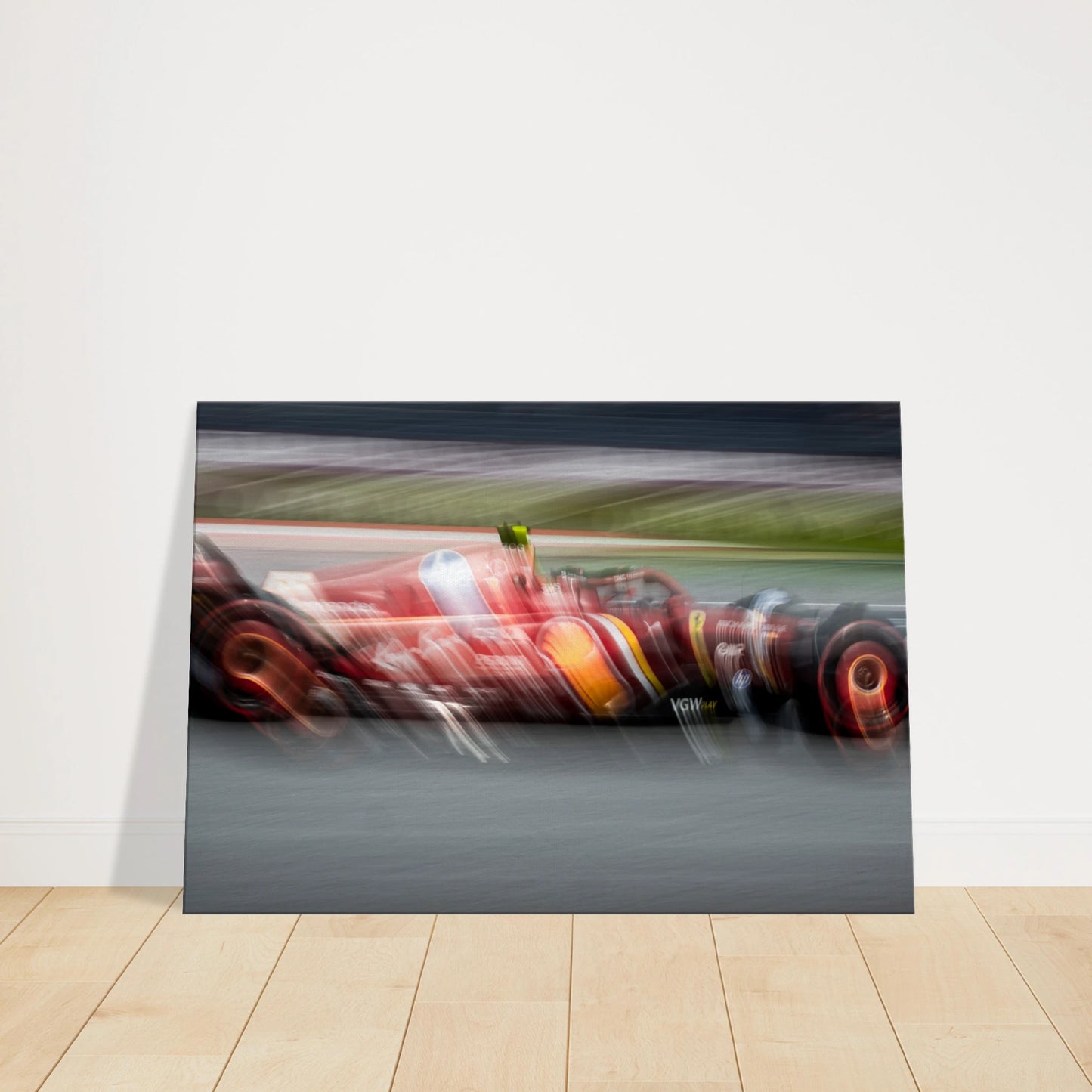 Carlos Sainz Ferrari | Canva - Infineon Posters