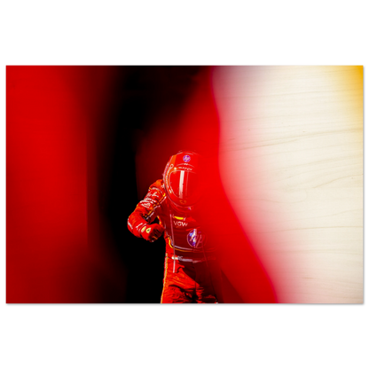 Charles Leclerc | Wood Print - Infineon Posters