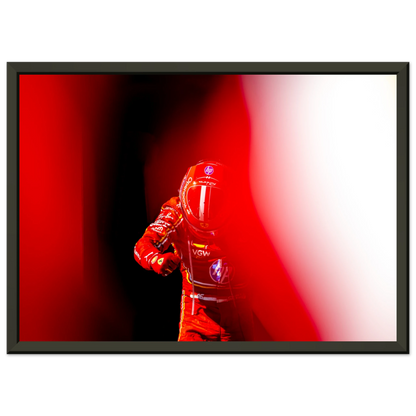 Charles Leclerc | Glossy Poster | Metal Framed - Infineon Posters