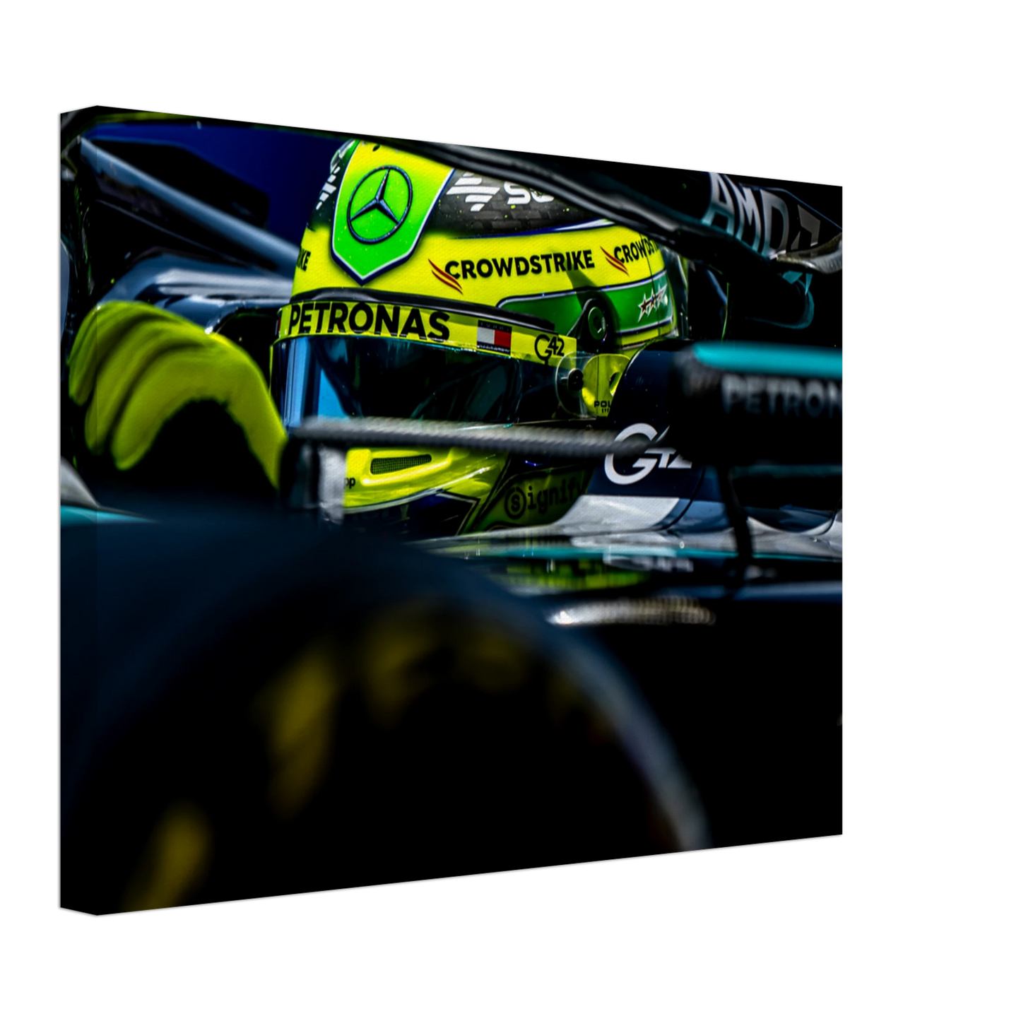 Lewis Hamilton | Canva - Infineon Posters