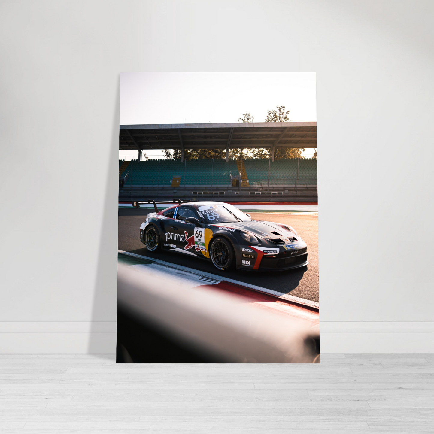 Porsche 992 GT3 Cup Kalle Rovanperä | Glossy Poster - Infineon Posters