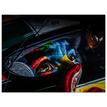 Ayrton Senna Illustration | Glossy Poster - Infineon Posters