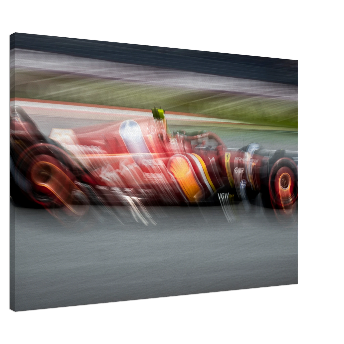 Carlos Sainz Ferrari | Canva - Infineon Posters