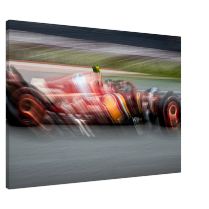 Carlos Sainz Ferrari | Canva - Infineon Posters