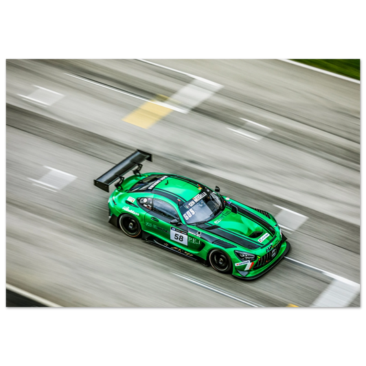 Mercedes AMG GT3/GTD | Glossy Poster - Infineon Posters