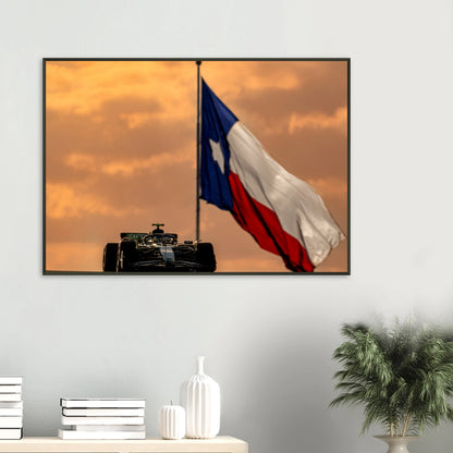 Fernando Alonso | Glossy Poster | Metal Framed - Infineon Posters