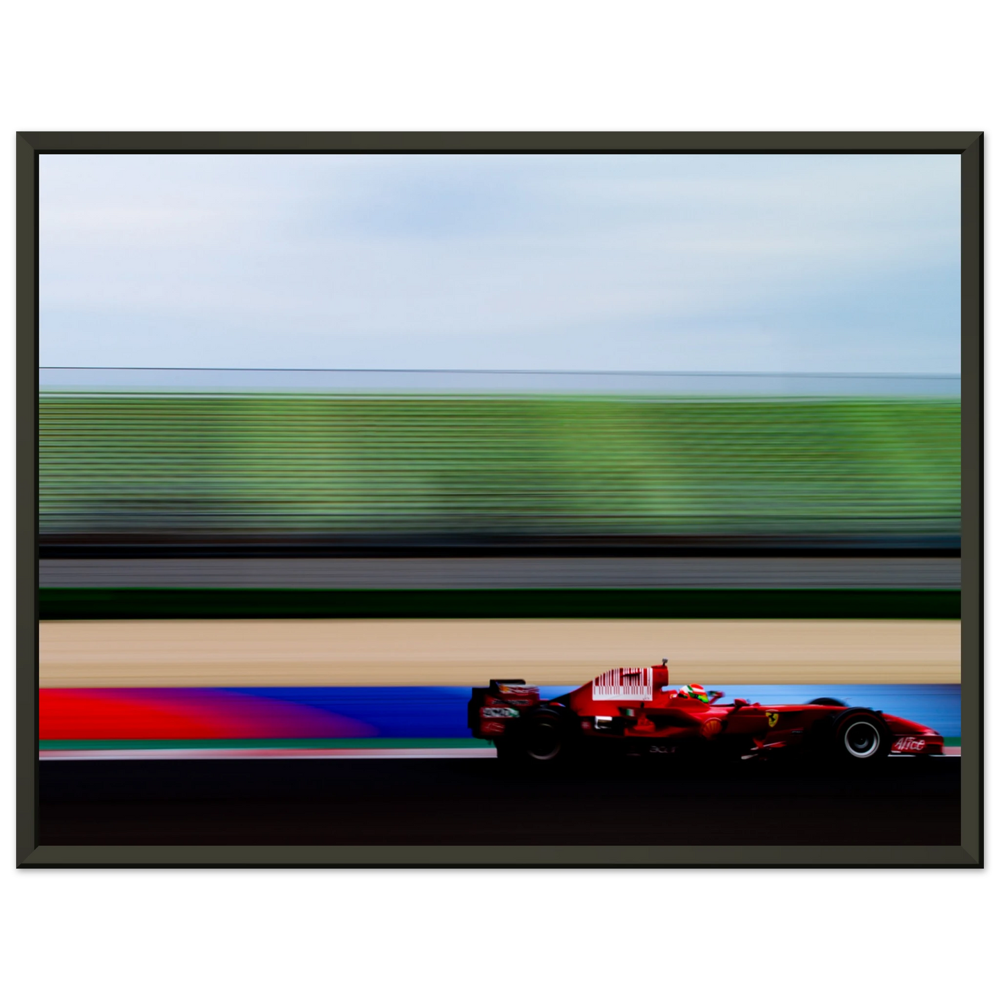 Ferrari 2008 | Glossy Poster | Metal Framed - Infineon Posters