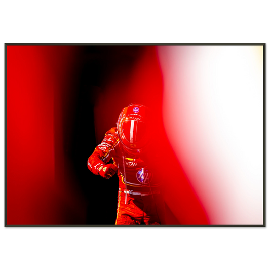 Charles Leclerc | Glossy Poster | Metal Framed - Infineon Posters