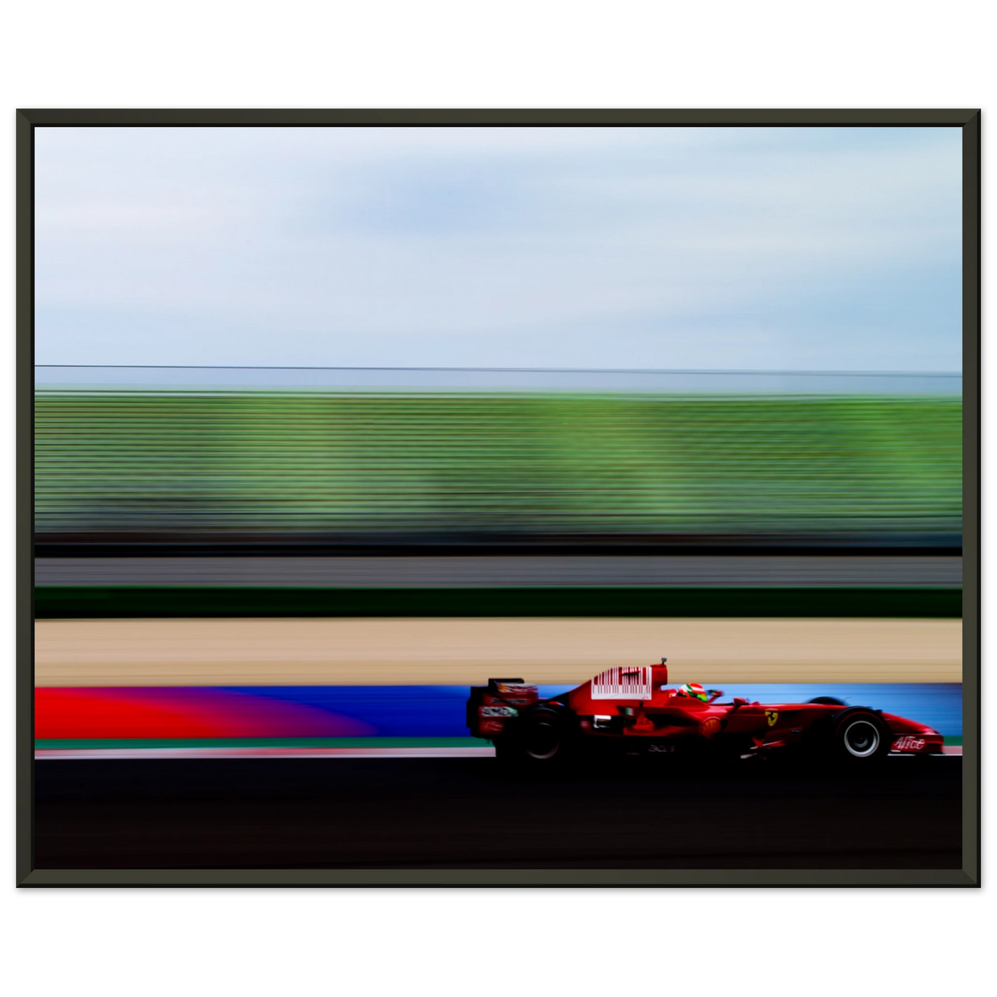 Ferrari 2008 | Glossy Poster | Metal Framed - Infineon Posters