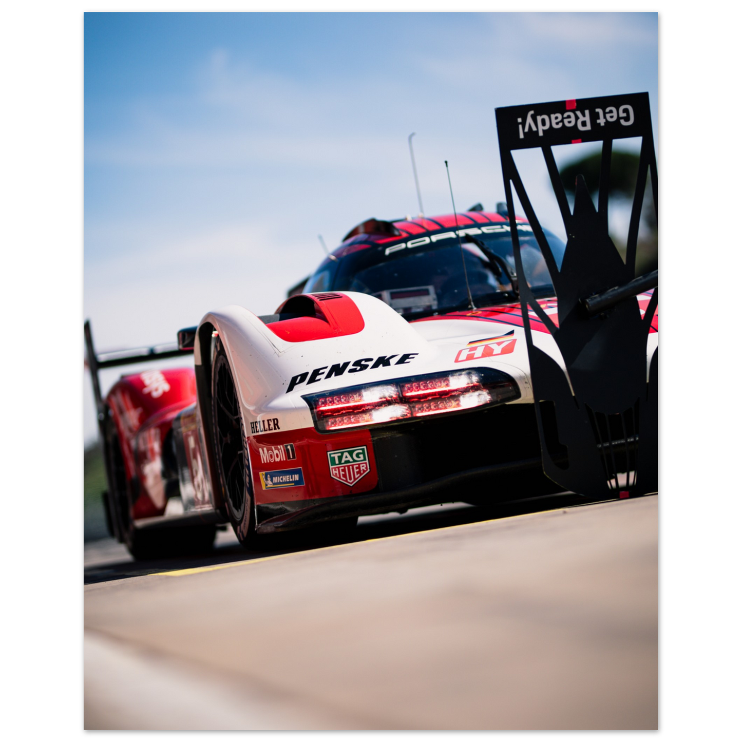 Porsche Penske LMDh/GTP | Glossy Poster - Infineon Posters