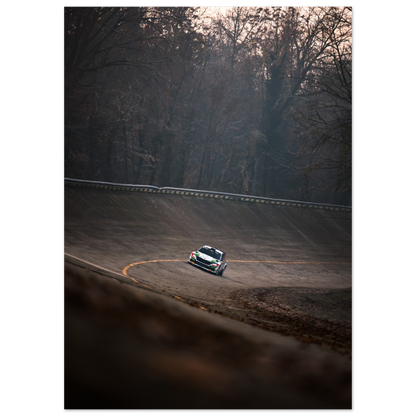 Skoda Fabia rs Rally | Glossy Poster - Infineon Posters