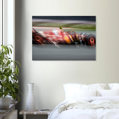 Carlos Sainz Ferrari | Canva - Infineon Posters