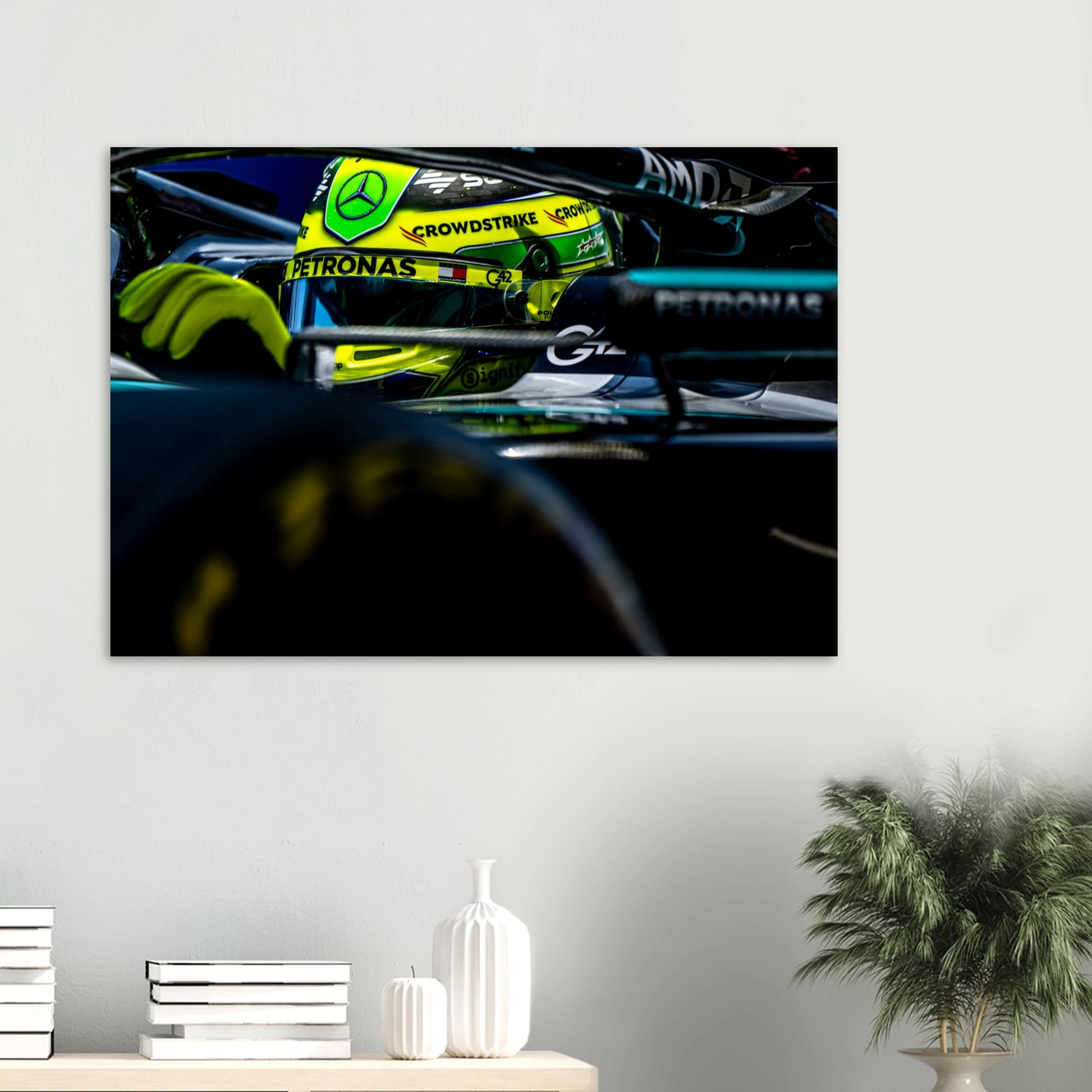 Lewis Hamilton | Glossy Poster - Infineon Posters