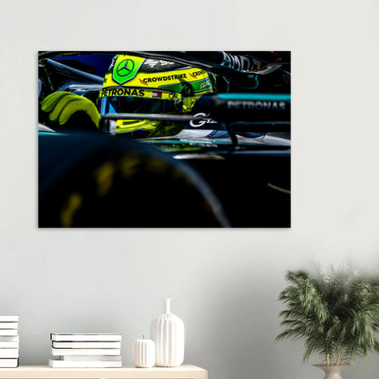 Lewis Hamilton | Glossy Poster - Infineon Posters