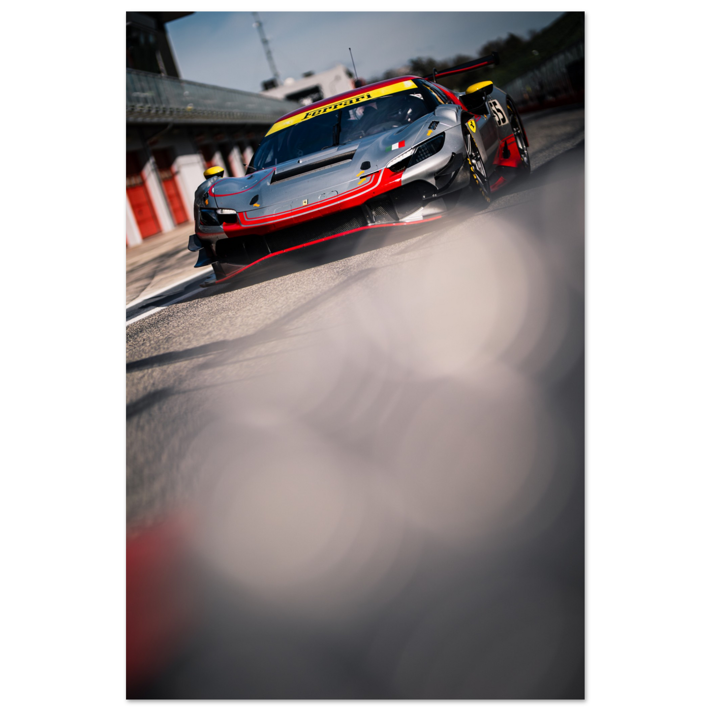 Ferrari 296 GT3/GTD | Glossy Poster - Infineon Posters