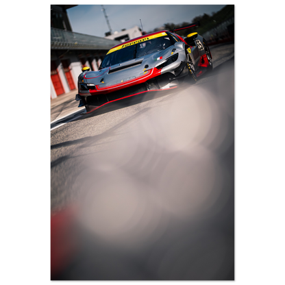 Ferrari 296 GT3/GTD | Glossy Poster - Infineon Posters