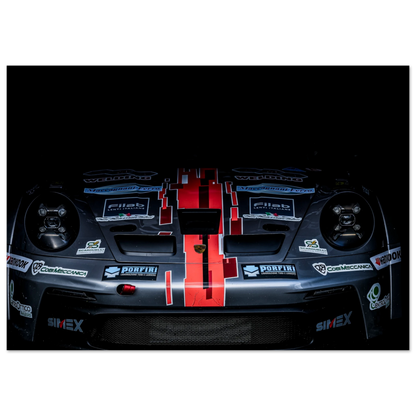 Porsche 992 GT3 Cup Headlights | Glossy Poster - Infineon Posters