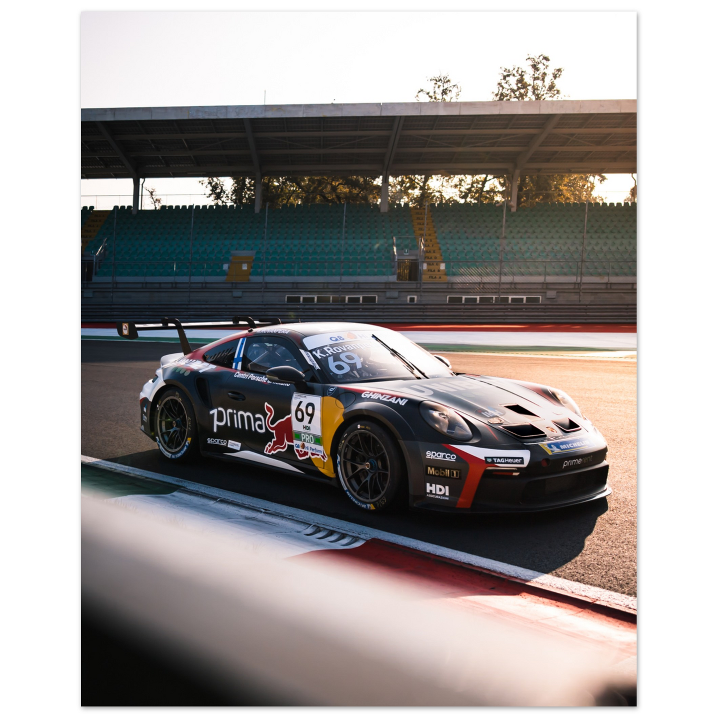 Porsche 992 GT3 Cup Kalle Rovanperä | Glossy Poster - Infineon Posters