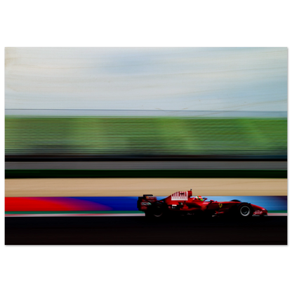 Ferrari 2008 | Wood Print - Infineon Posters