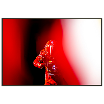 Charles Leclerc | Glossy Poster | Metal Framed - Infineon Posters